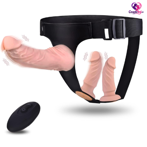 Vibrating Strap-On Set
