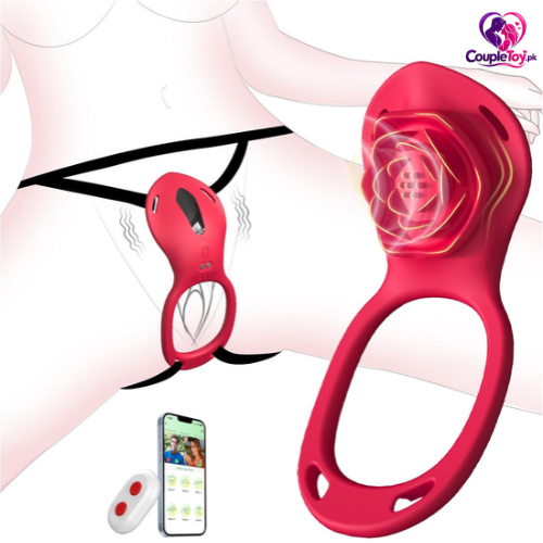 ZOOPLOU Rose App Remote Control Wearable Vibrator for Couples