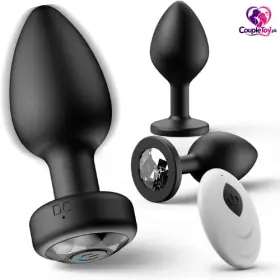 Silicone Anal Plug Training Kit with Remote Control