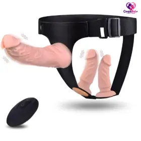 Vibrating Strap-On Set